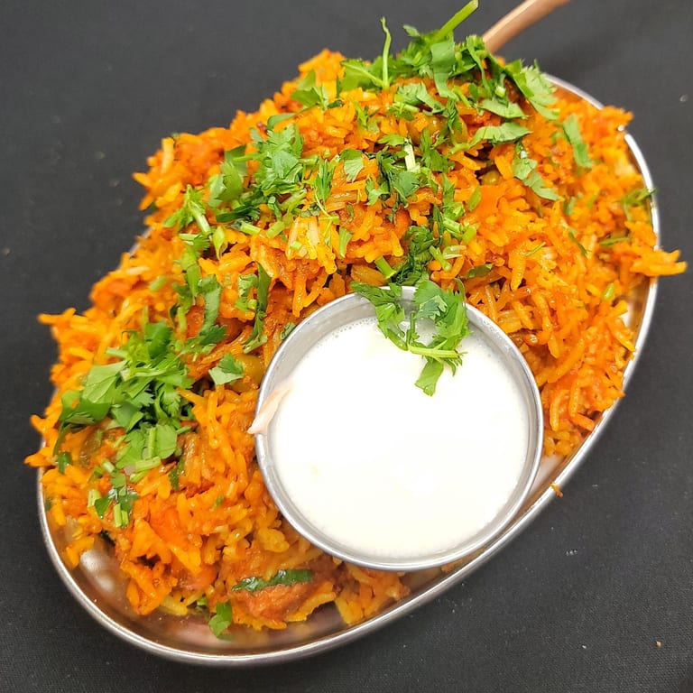 Delicious Lamb Biryani Awaits